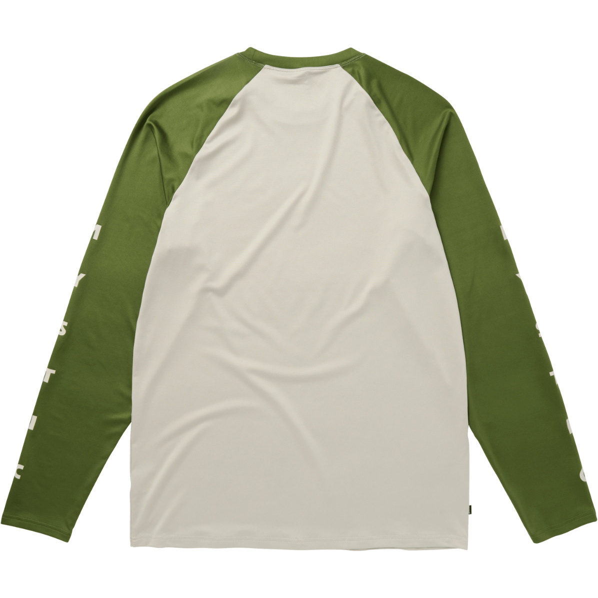 2025 Mystic Mens Bolt Long Sleeve Quickdry Rash Vest 35001.240157 - Moss